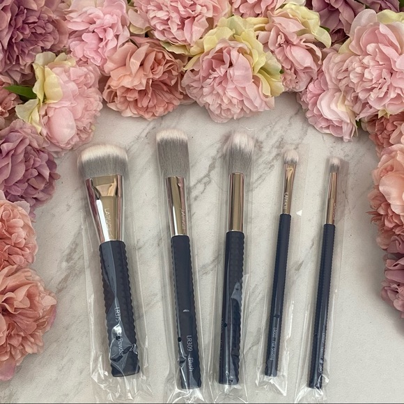 Laruce Beauty 5 Pcs Face Makeup Brush Set with Bag - Picture 13 of 14